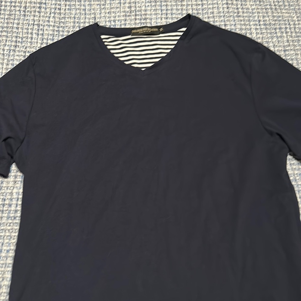 Men’s navy blue V neck - Tailored Recreation